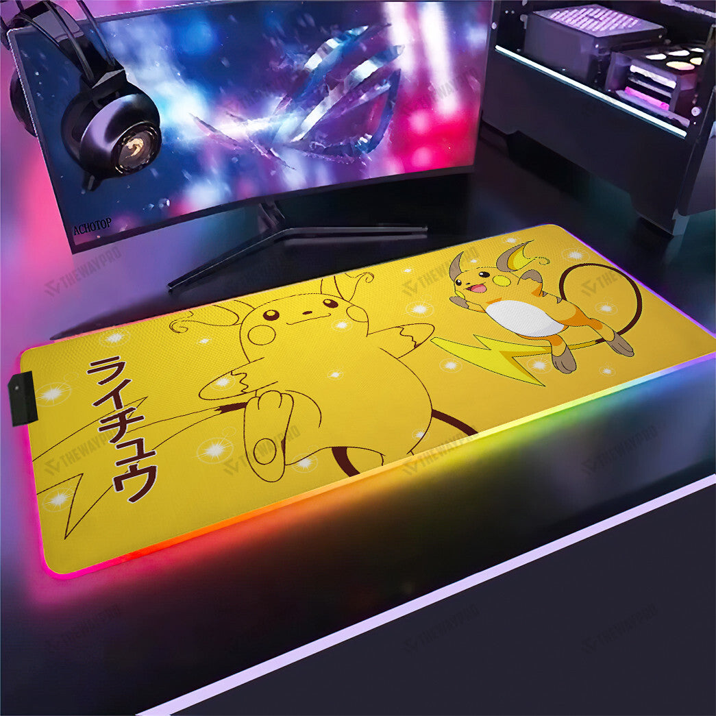 Raichu Custom Led Mousepad