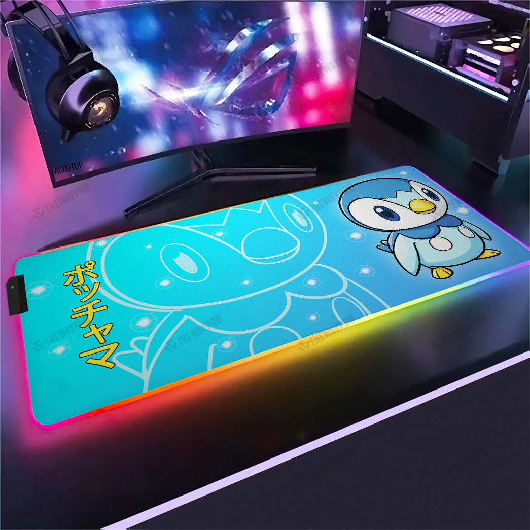 Piplup Custom Led Mousepad