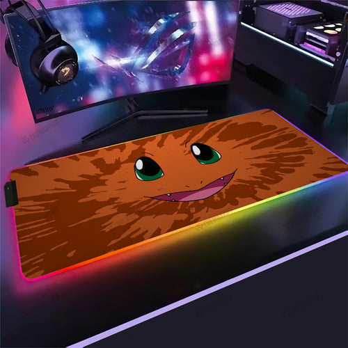 Charmander Face Tiedye Custom Led Mousepad