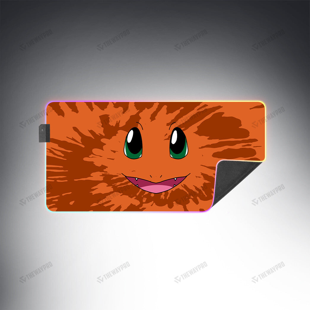 Charmander Face Tiedye Custom Led Mousepad