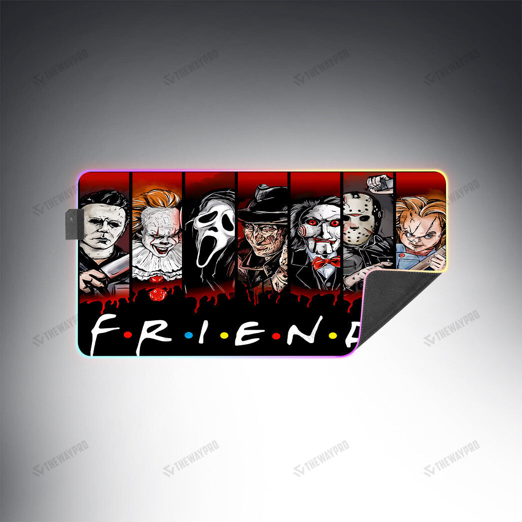Halloween Horror Movies Custom Led Mousepad