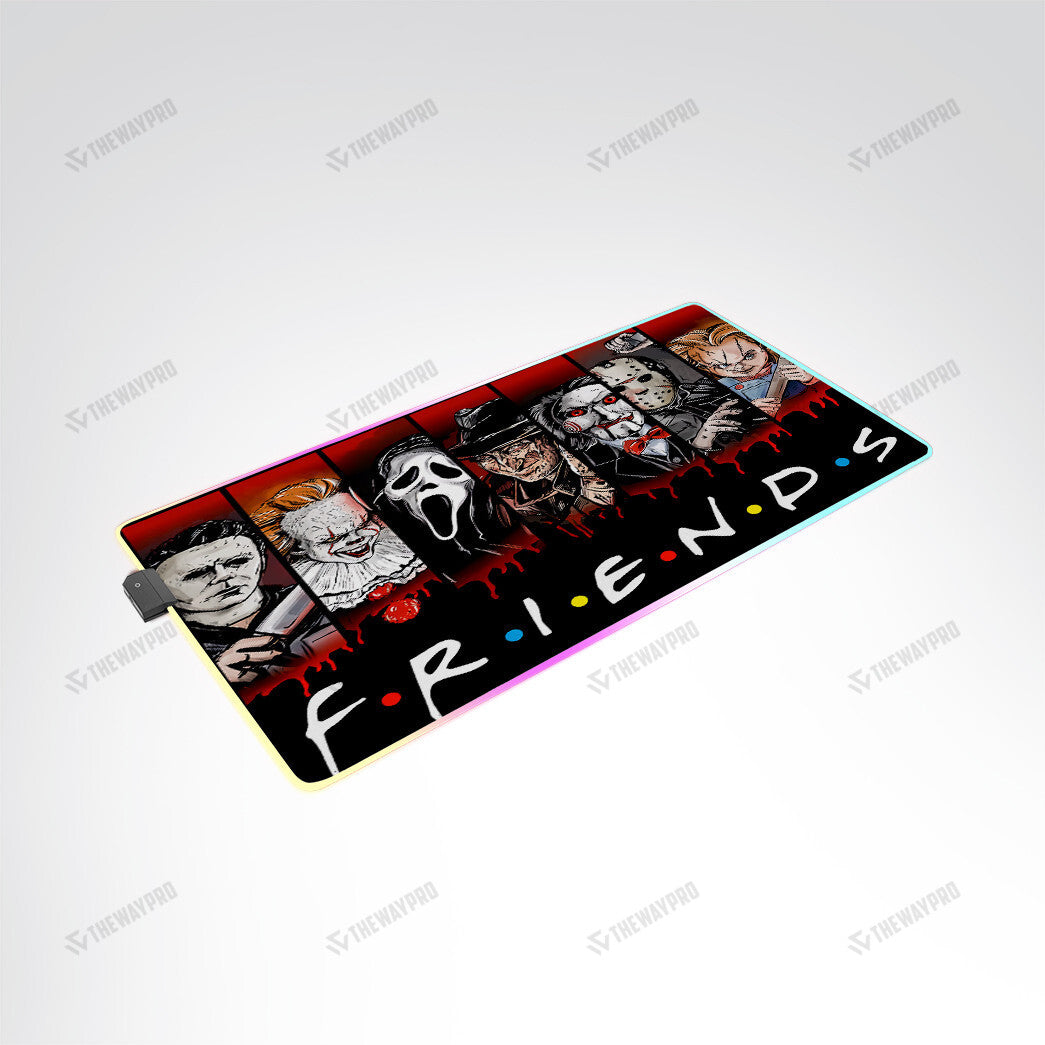Halloween Horror Movies Custom Led Mousepad