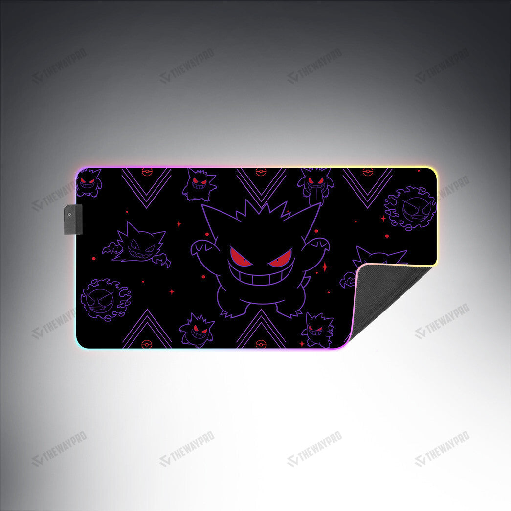 Gengar Custom Led Mousepad