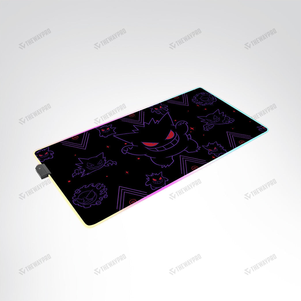 Gengar Custom Led Mousepad