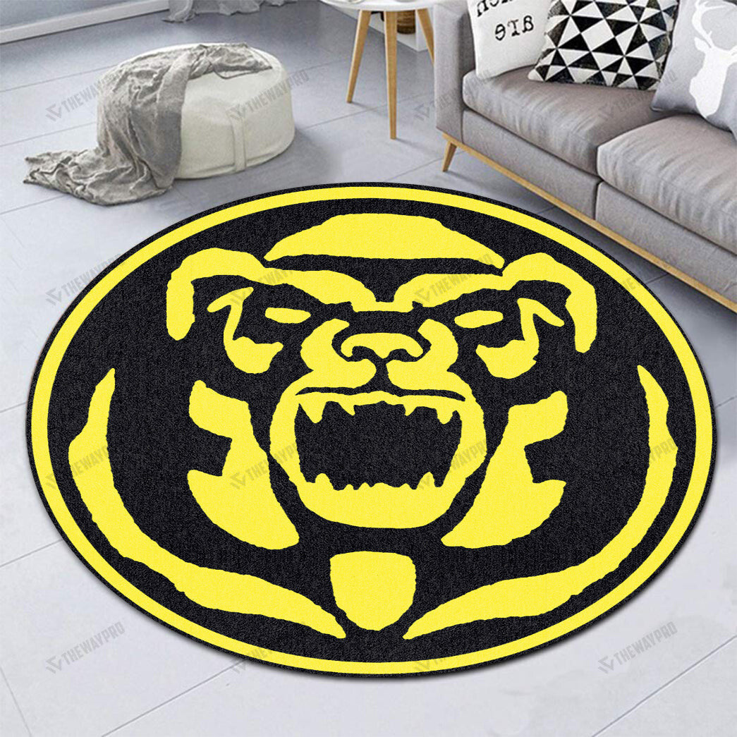 Mighty Morphin Power Rangers The Bear Custom Round Carpet