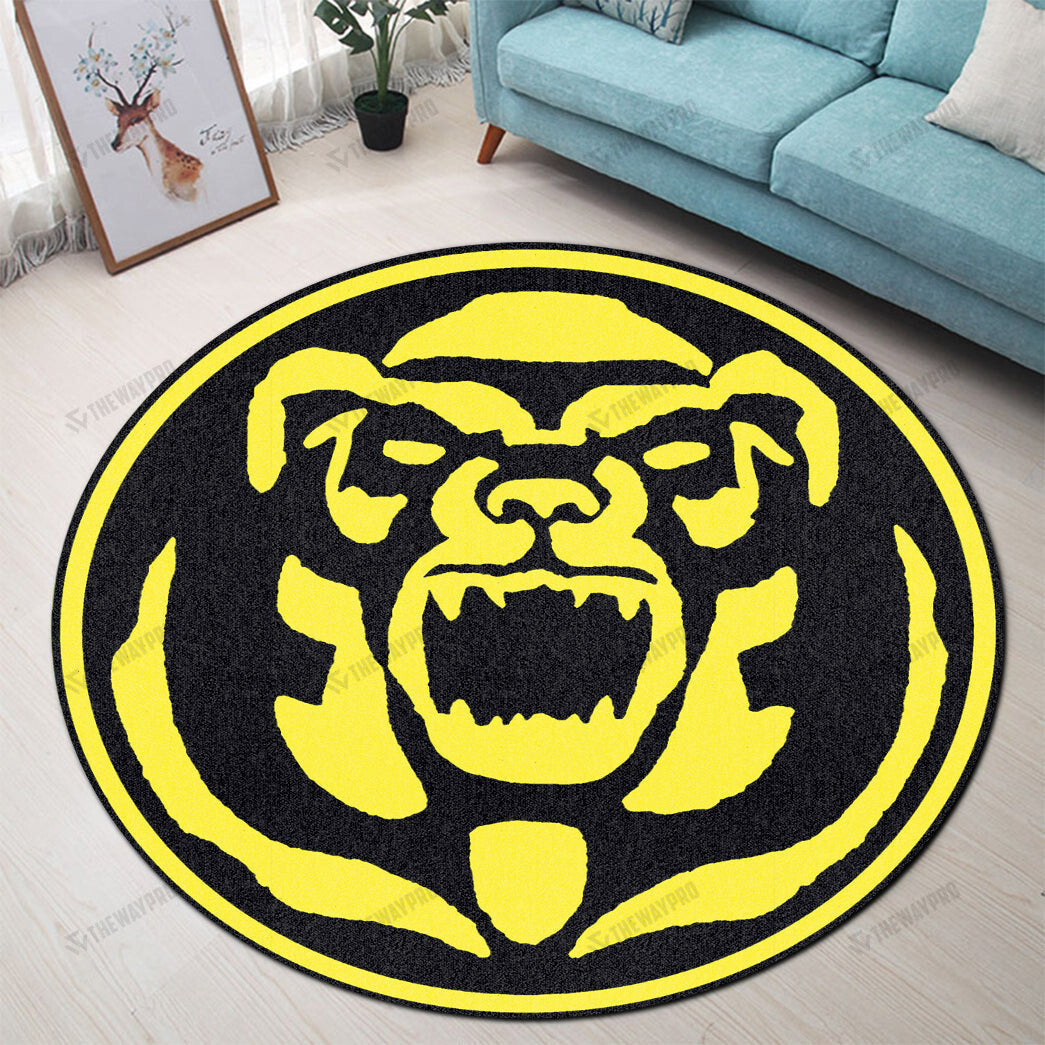 Mighty Morphin Power Rangers The Bear Custom Round Carpet