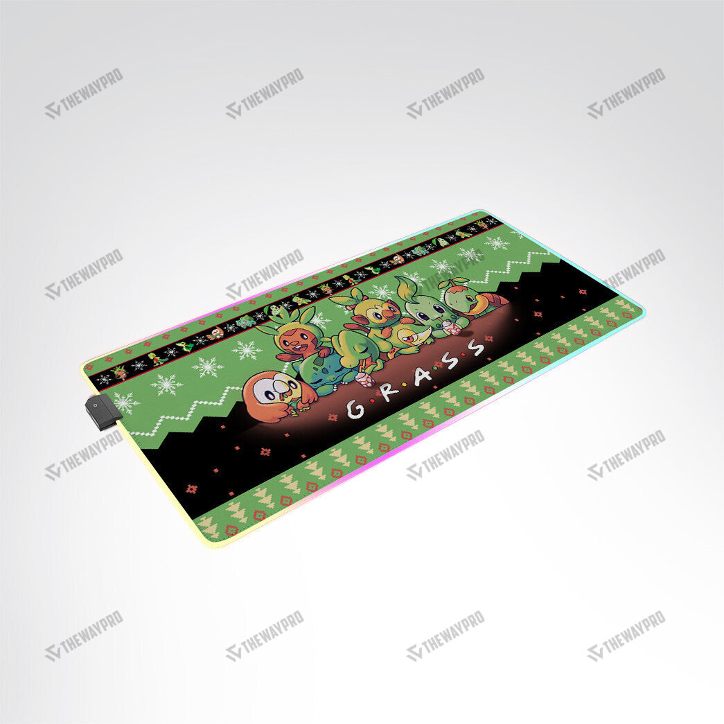 Grass Type Custom Led Mousepad