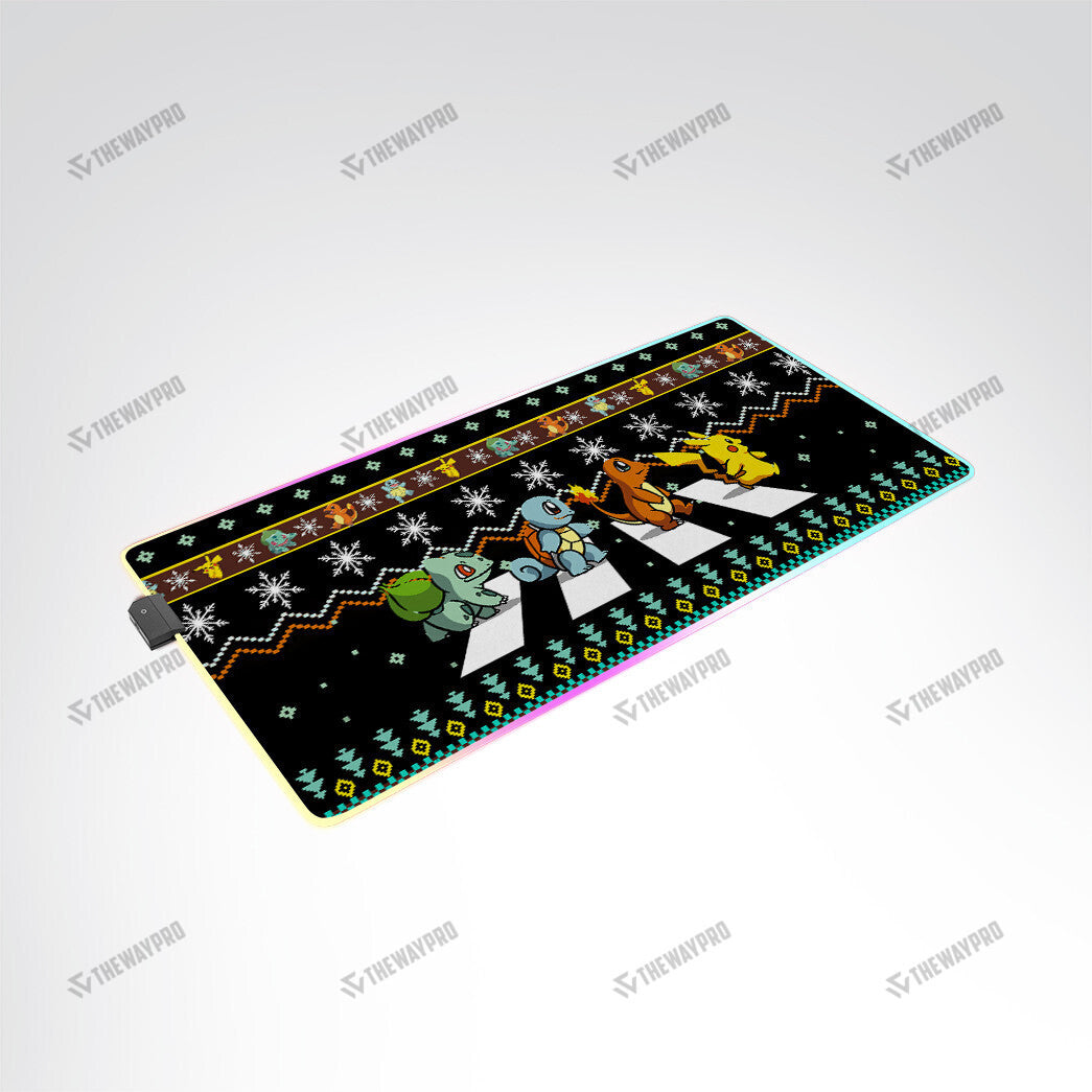 Street Crossing Custom Led Mousepad