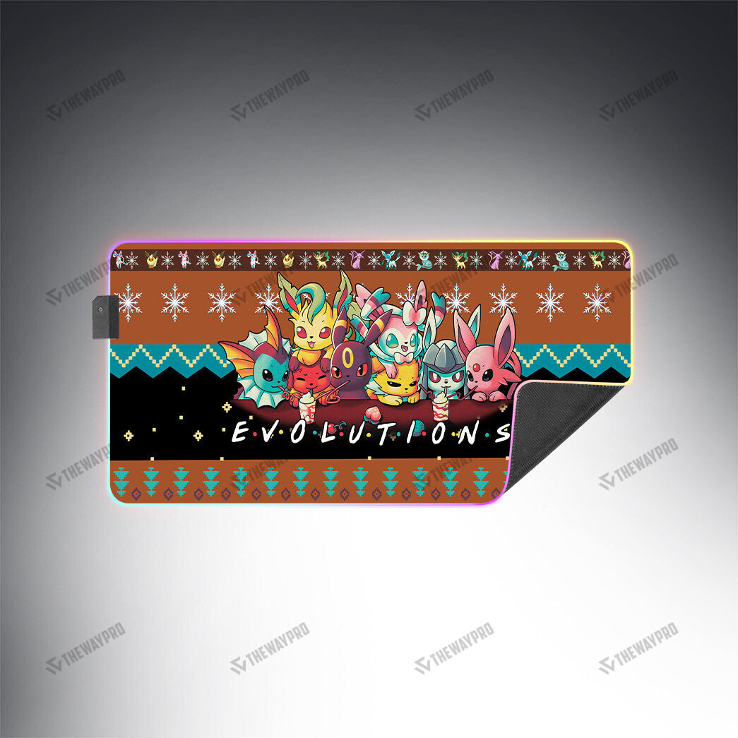 Eevee Evolution Custom Led Mousepad