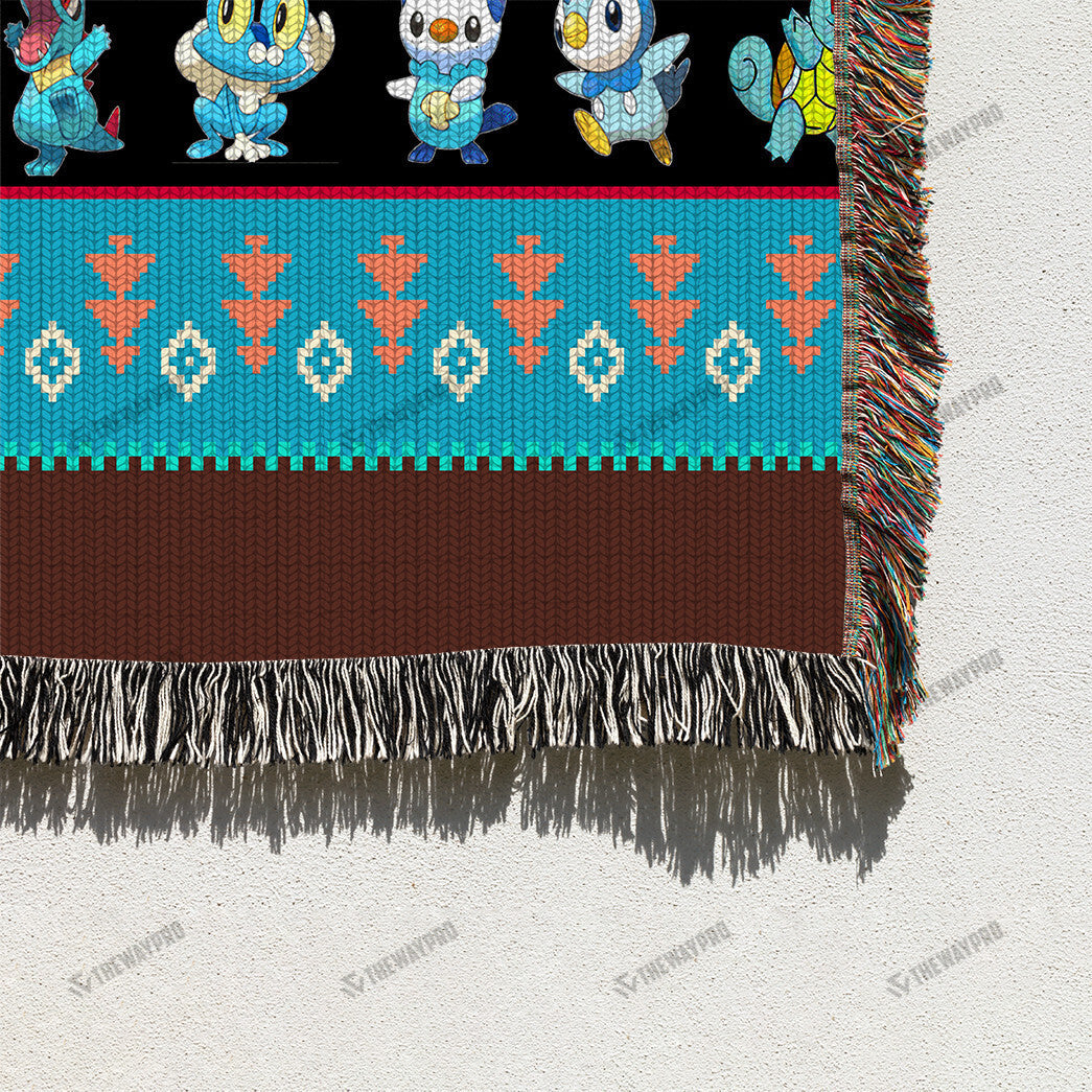 Water Custom Woven Blanket