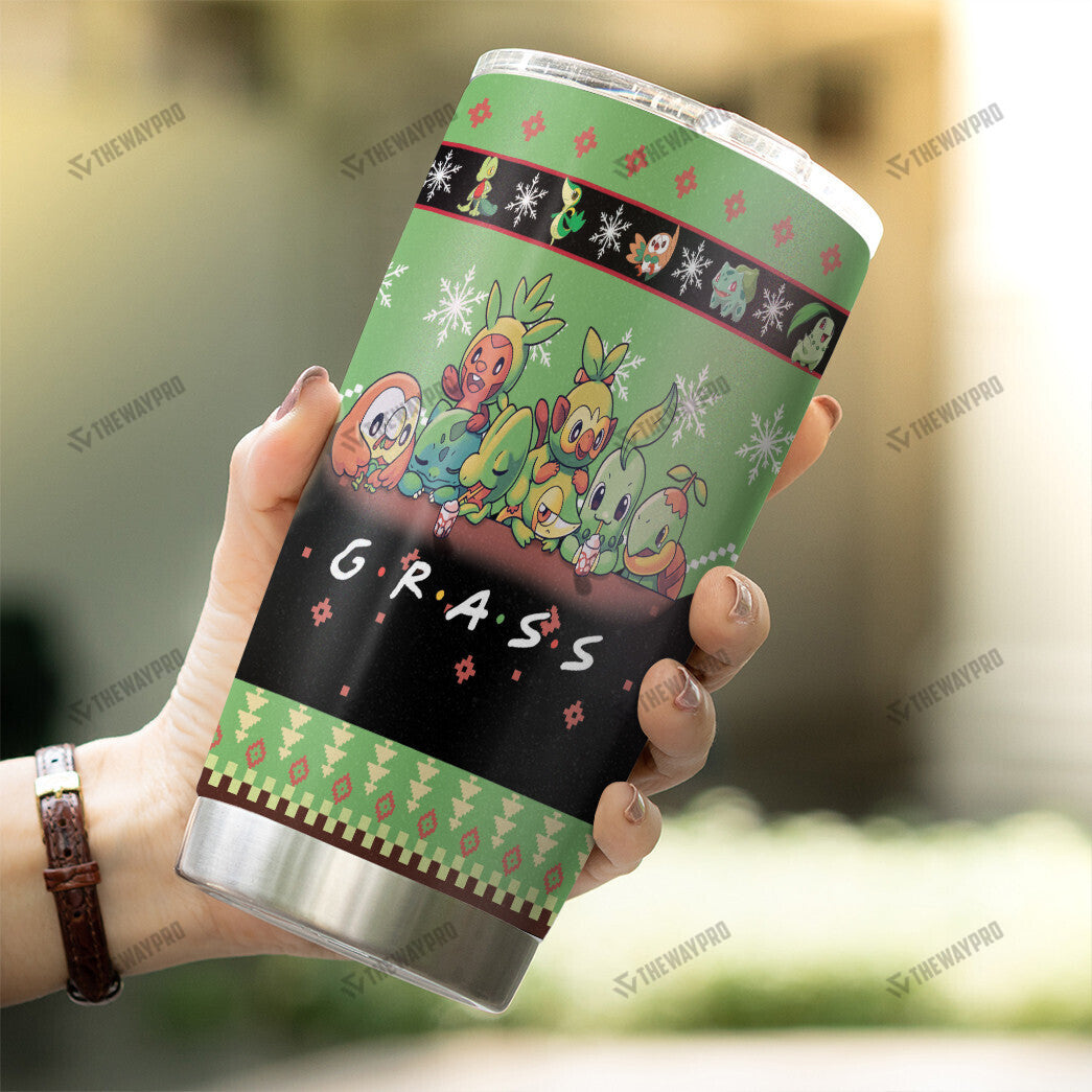 Grass Type Custom Tumbler