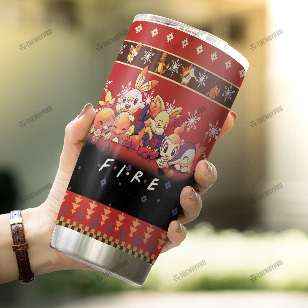 Fire Type Custom Tumbler