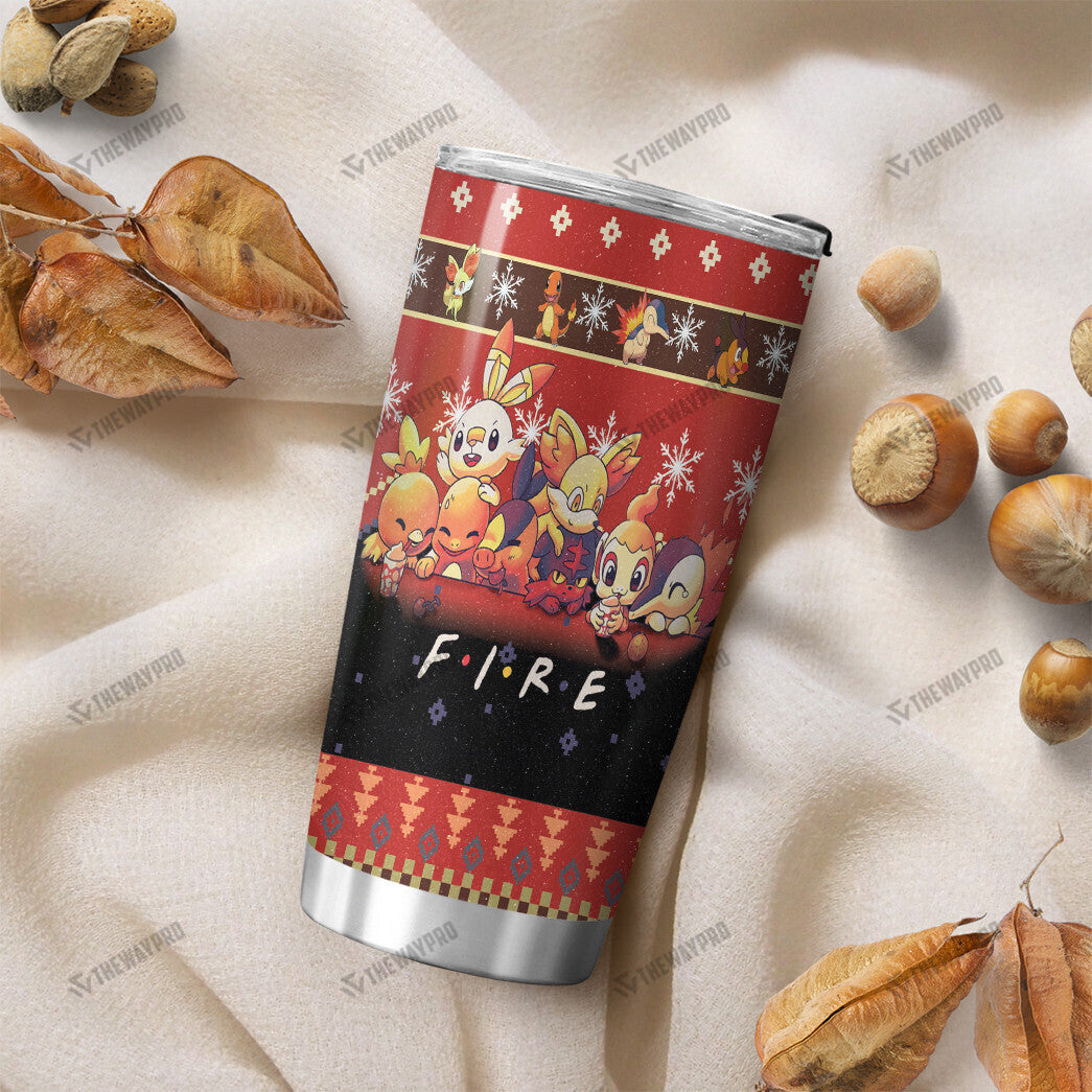 Fire Type Custom Tumbler