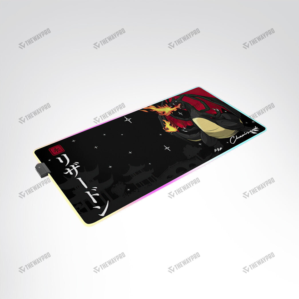 Shiny Charizard Custom Led Mousepad