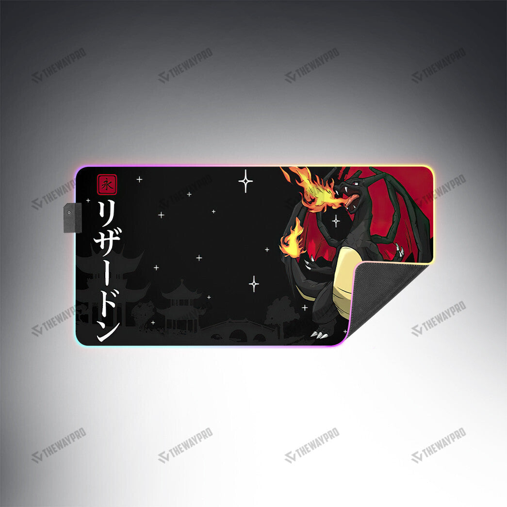 Shiny Charizard Custom Led Mousepad