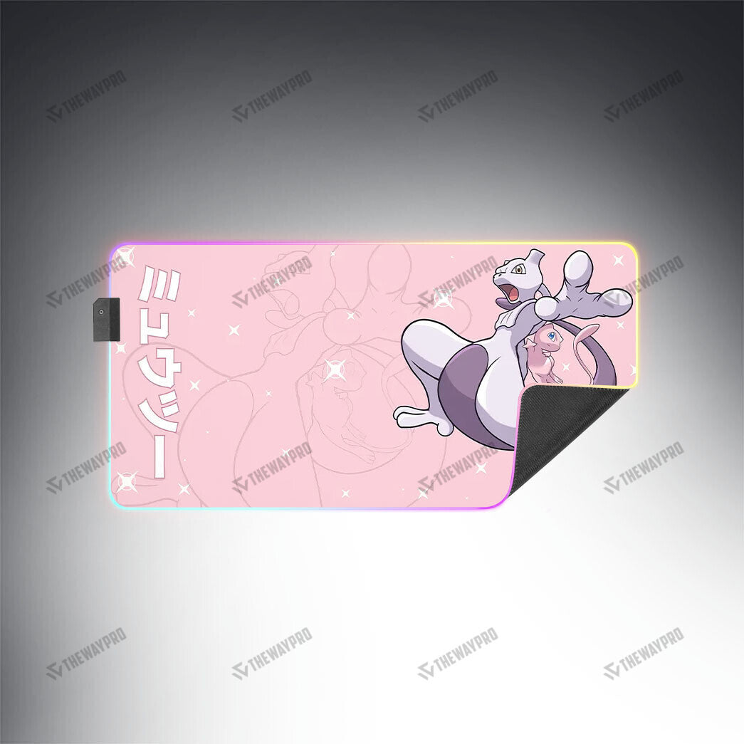 Mewtwo Custom Led Mousepad
