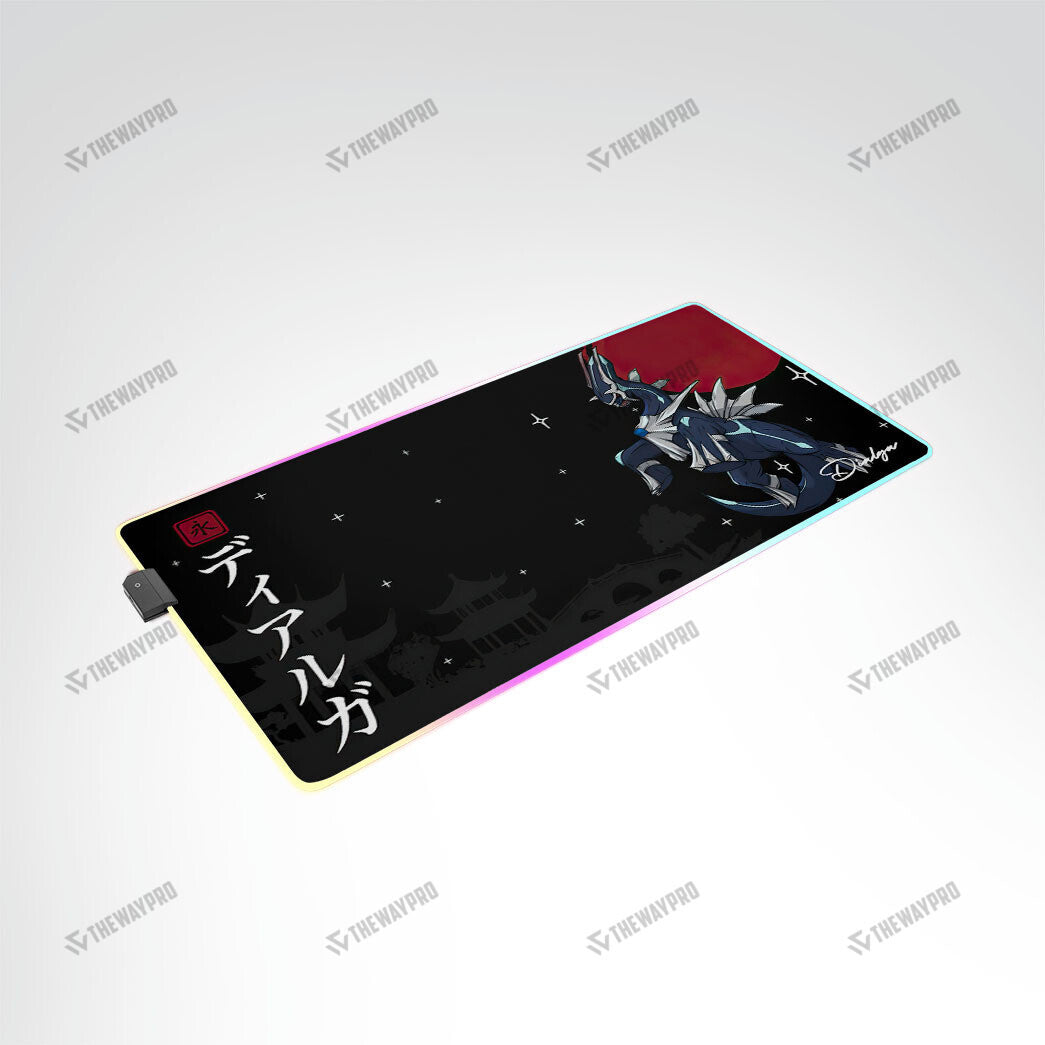 Dialga Custom Led Mousepad