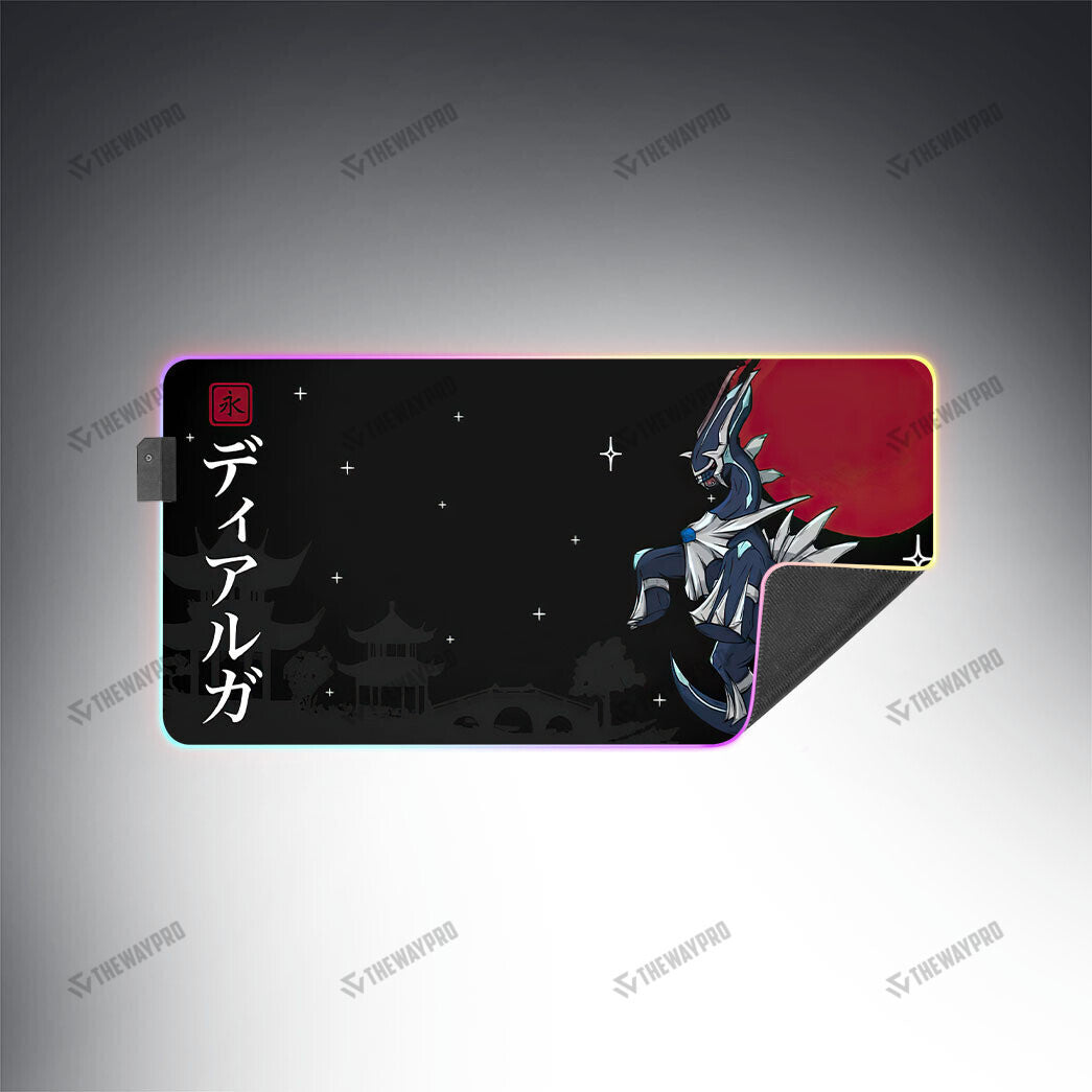 Dialga Custom Led Mousepad