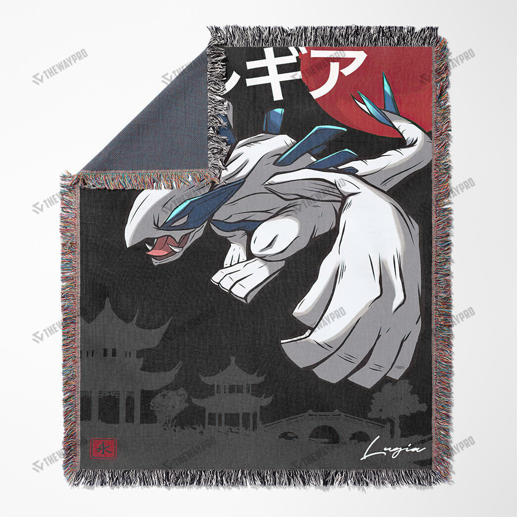 Lugia Custom Woven Blanket