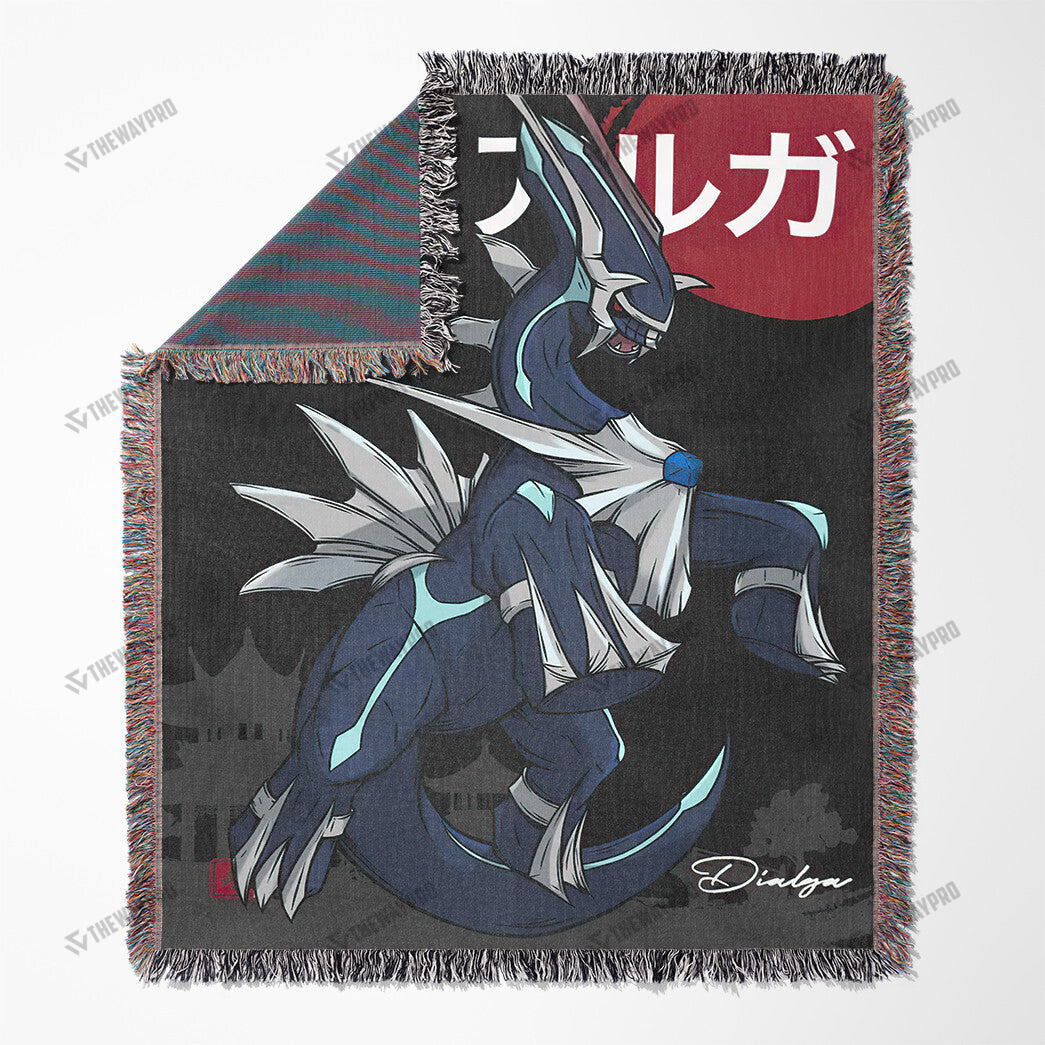 Dialga Custom Woven Blanket