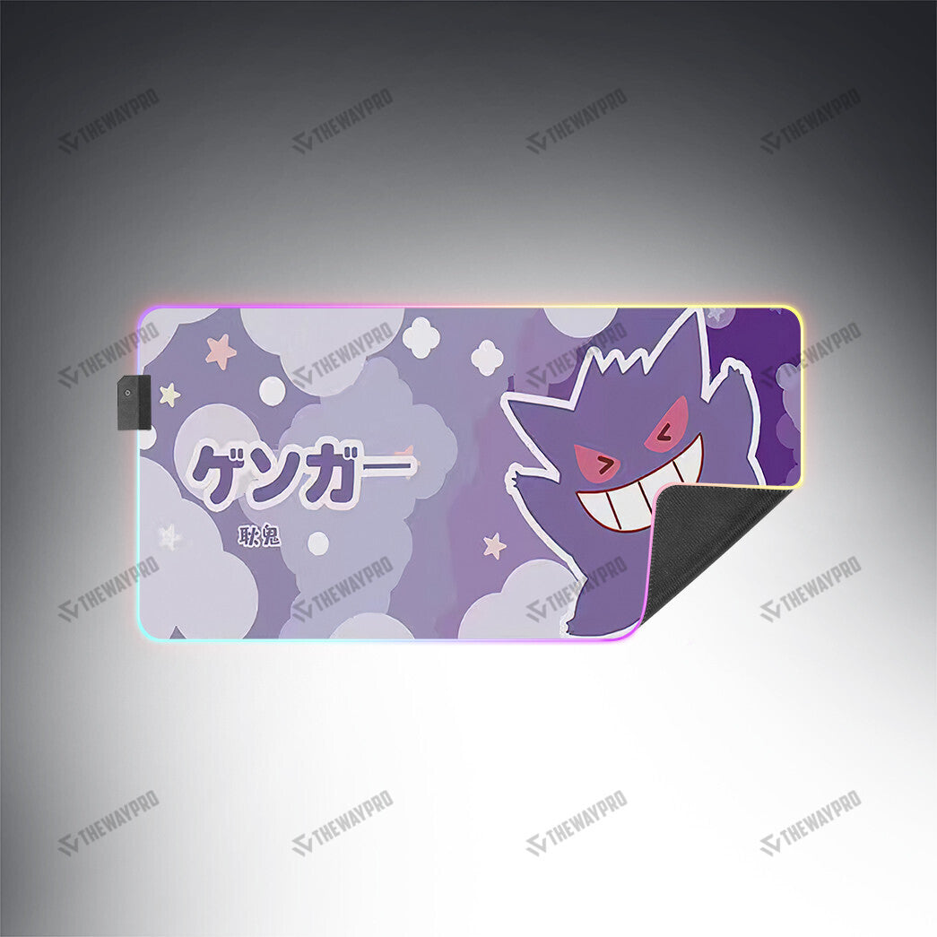 Gengar Custom Led Mousepad
