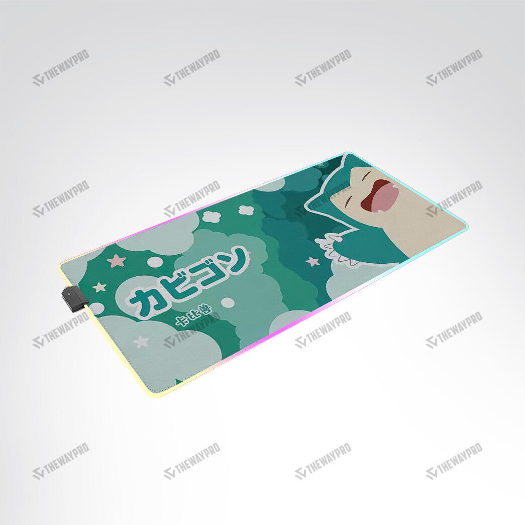 Snorlax Custom Led Mousepad