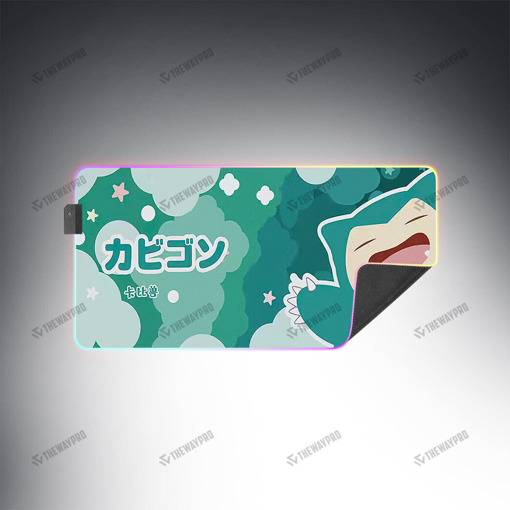Snorlax Custom Led Mousepad