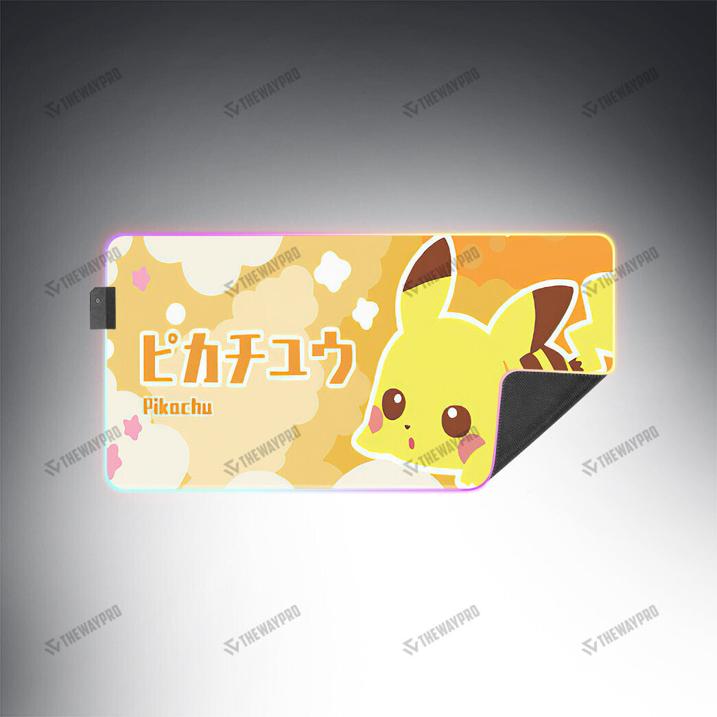 Pikachu Custom Led Mousepad