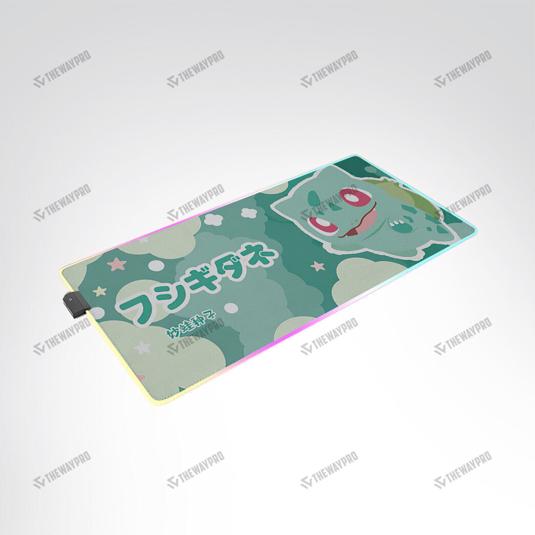 Bulbasaur Custom Led Mousepad