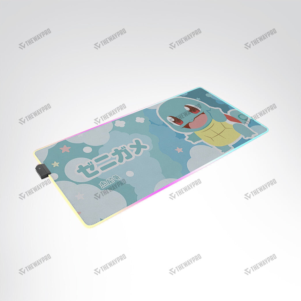 Squirtle Custom Led Mousepad
