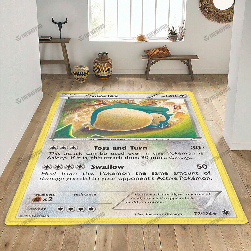 Snorlax Custom Rug