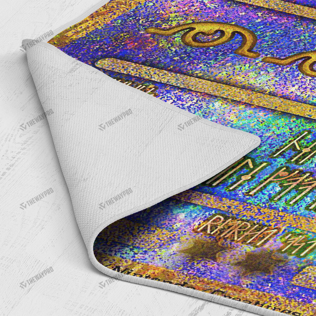 Ancient Mew Holo Custom Rug