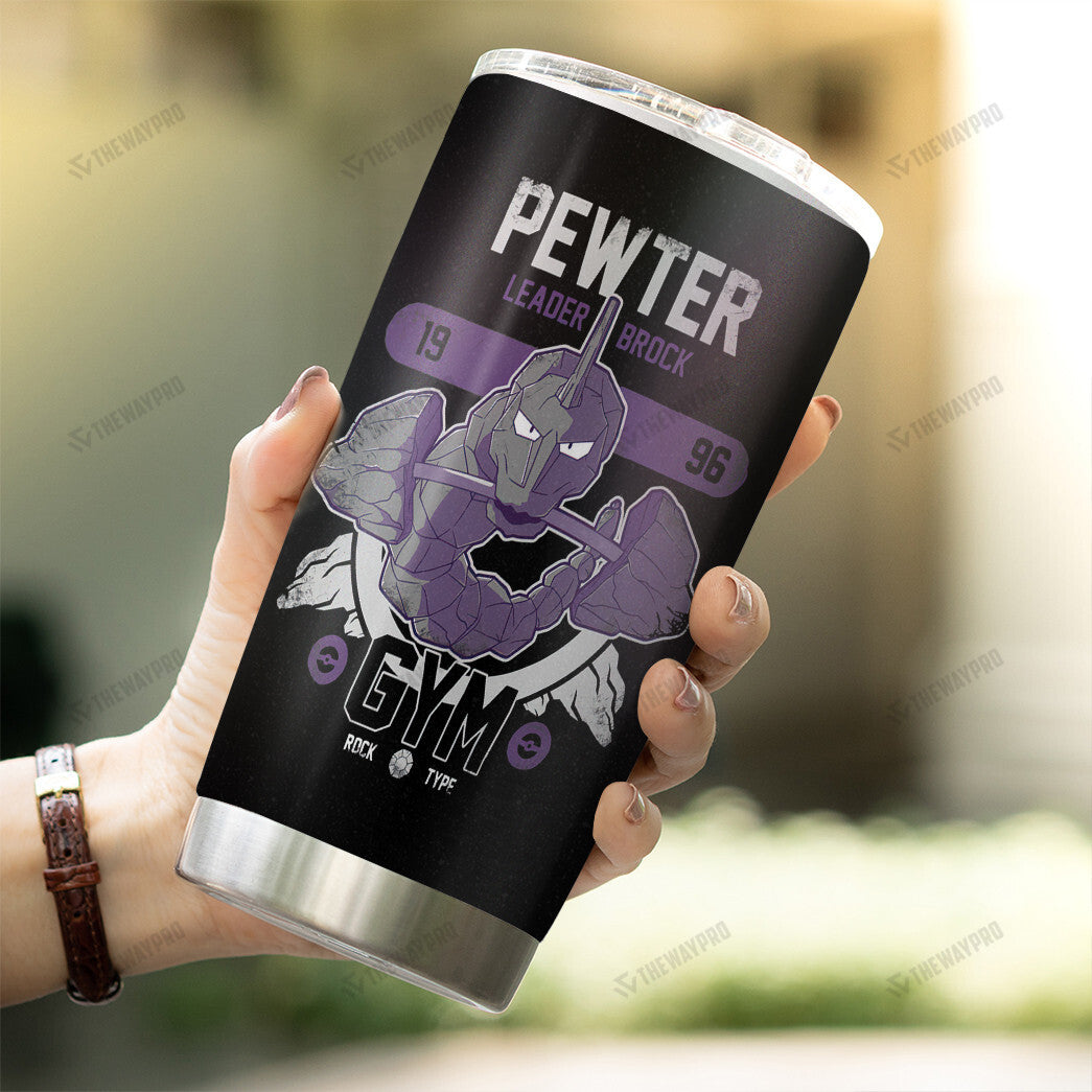Pewter Gym Custom Tumbler