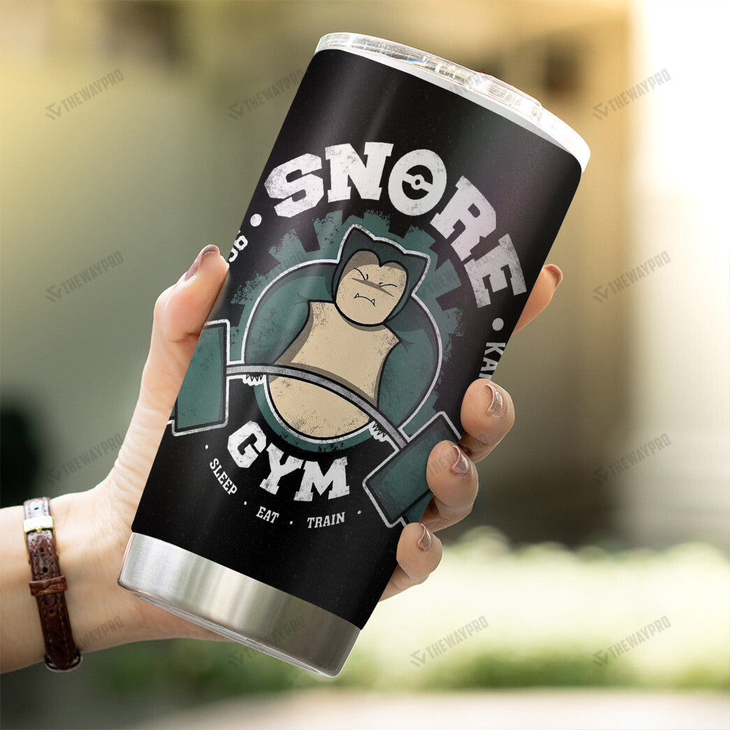 Snore Gym Custom Tumbler