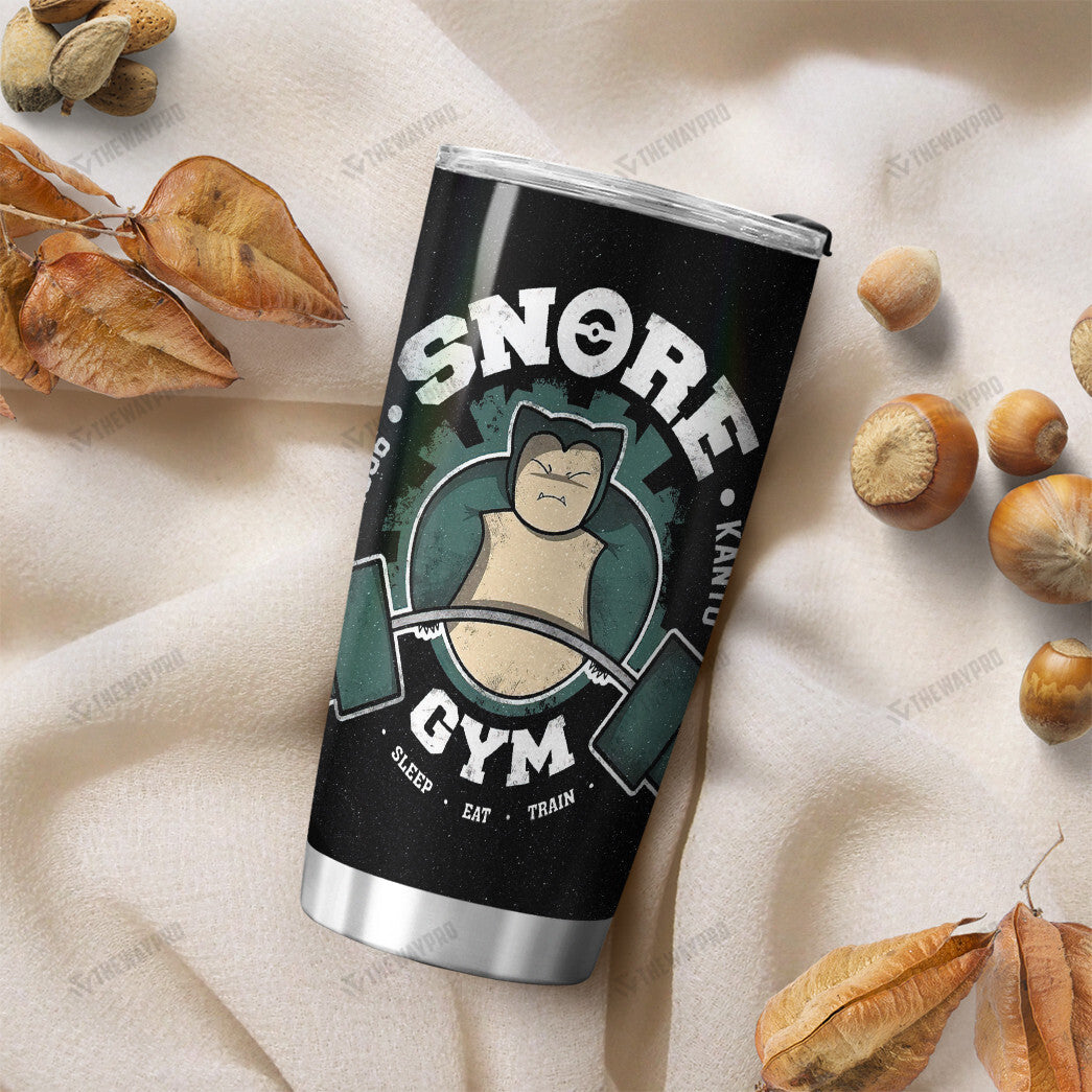 Snore Gym Custom Tumbler