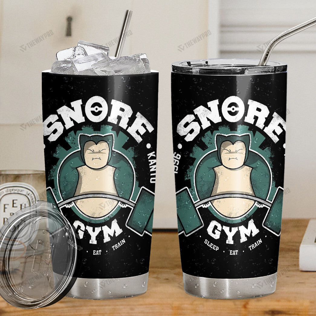 Snore Gym Custom Tumbler