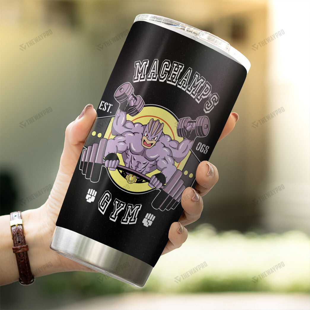 Machamp 4 Gym Custom Tumbler