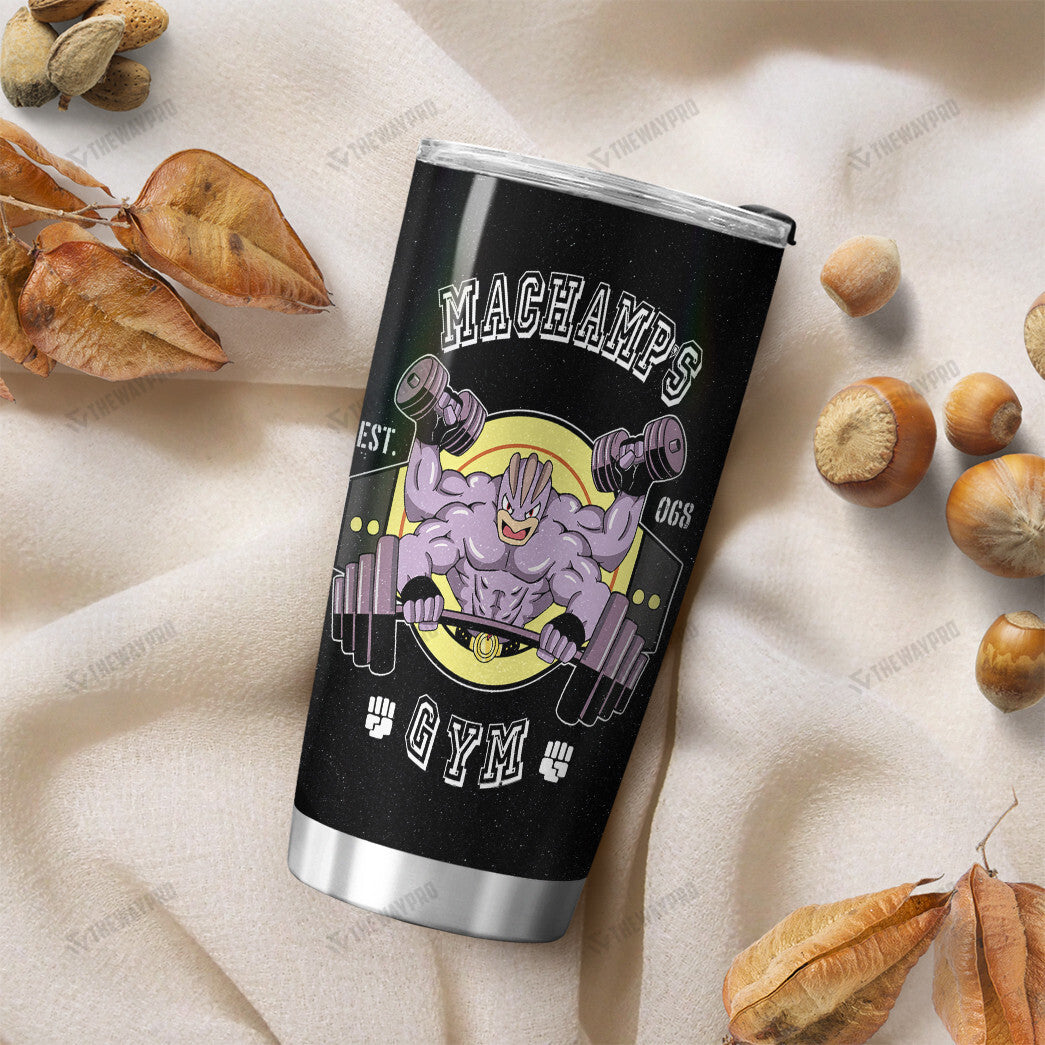Machamp 4 Gym Custom Tumbler