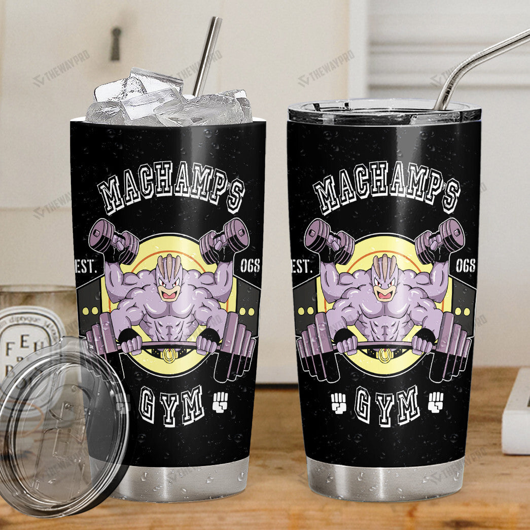 Machamp 4 Gym Custom Tumbler