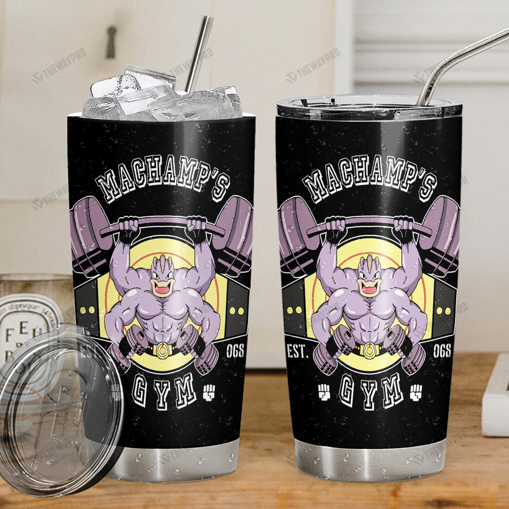 Machamp Gym Custom Tumbler