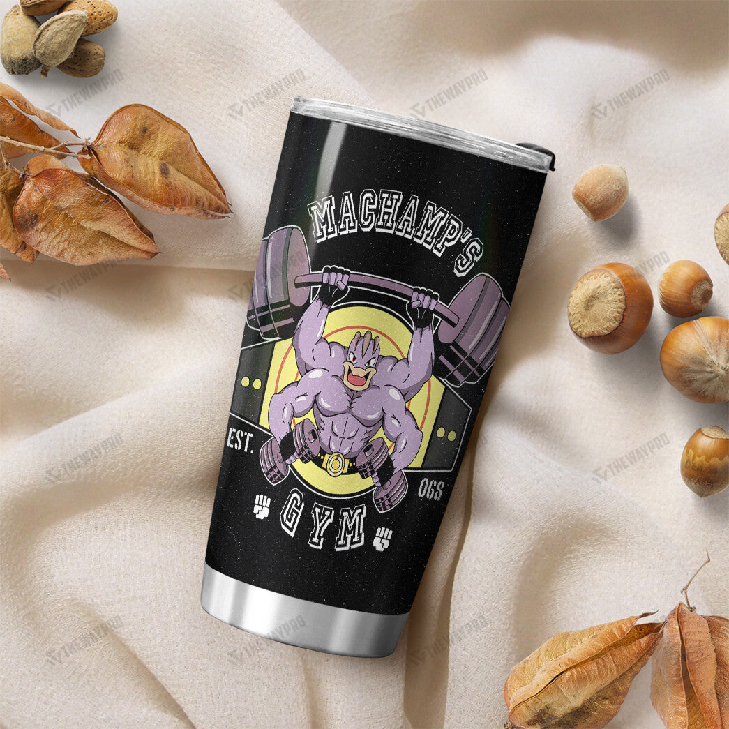 Machamp Gym Custom Tumbler