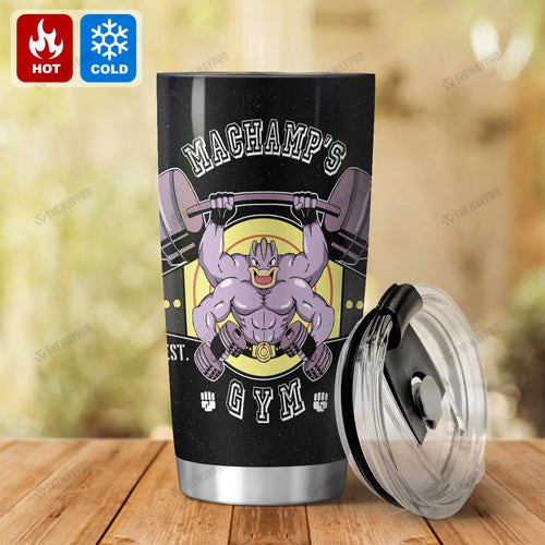 Machamp Gym Custom Tumbler