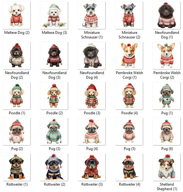 Personalized Pup In Ugly Sweater Custom Woven Blanket