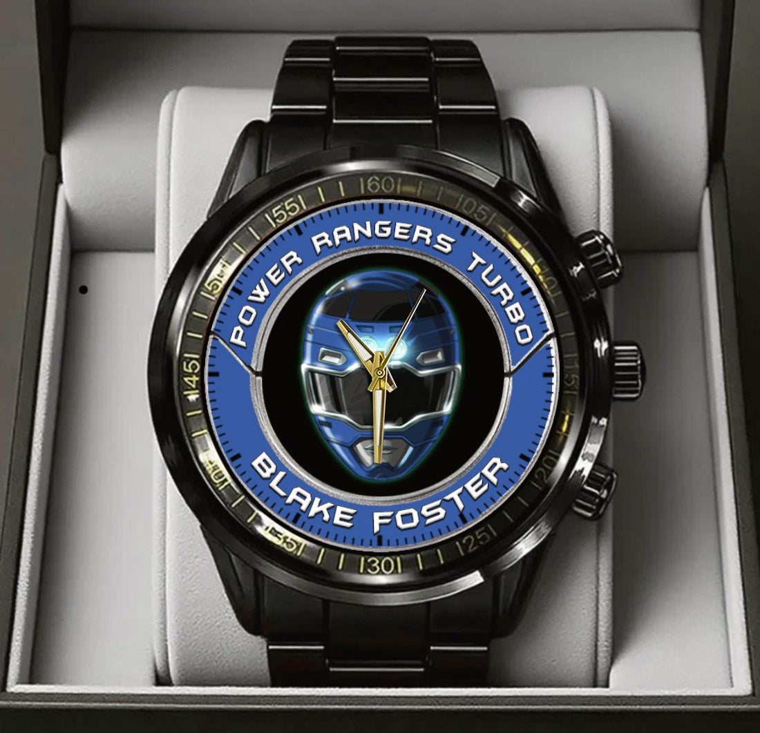 Power Rangers Blake Foster Stainless Steel Watch