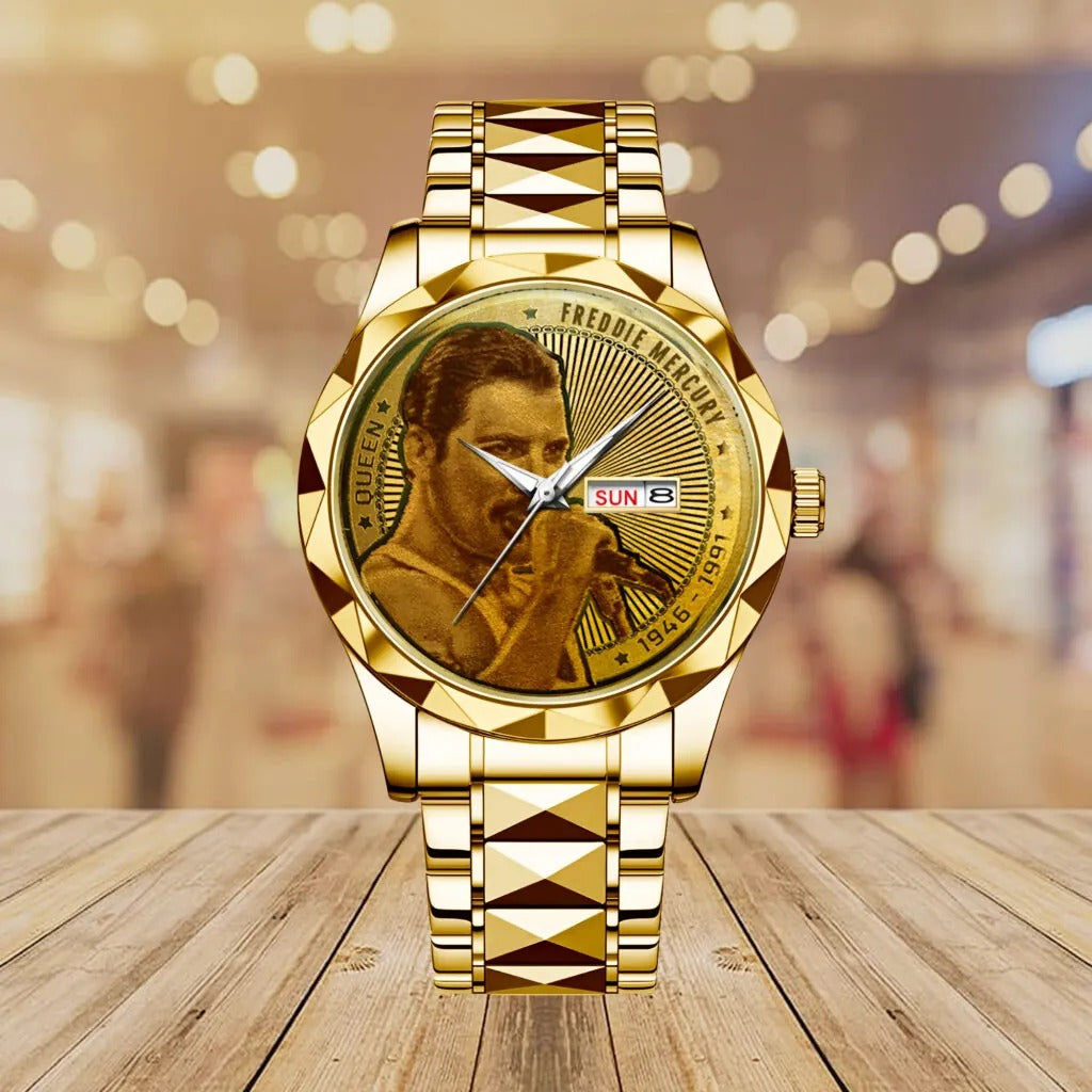 Freddie Mercury Stainless Steel Watch