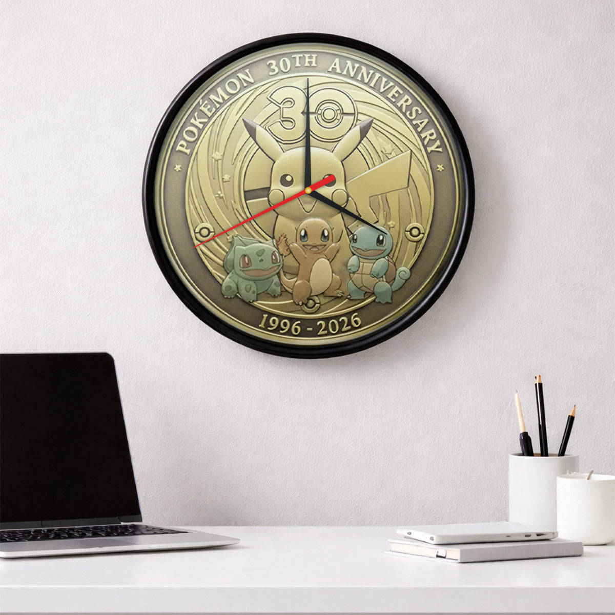 PKM The 30th Anniversary Wall Clock