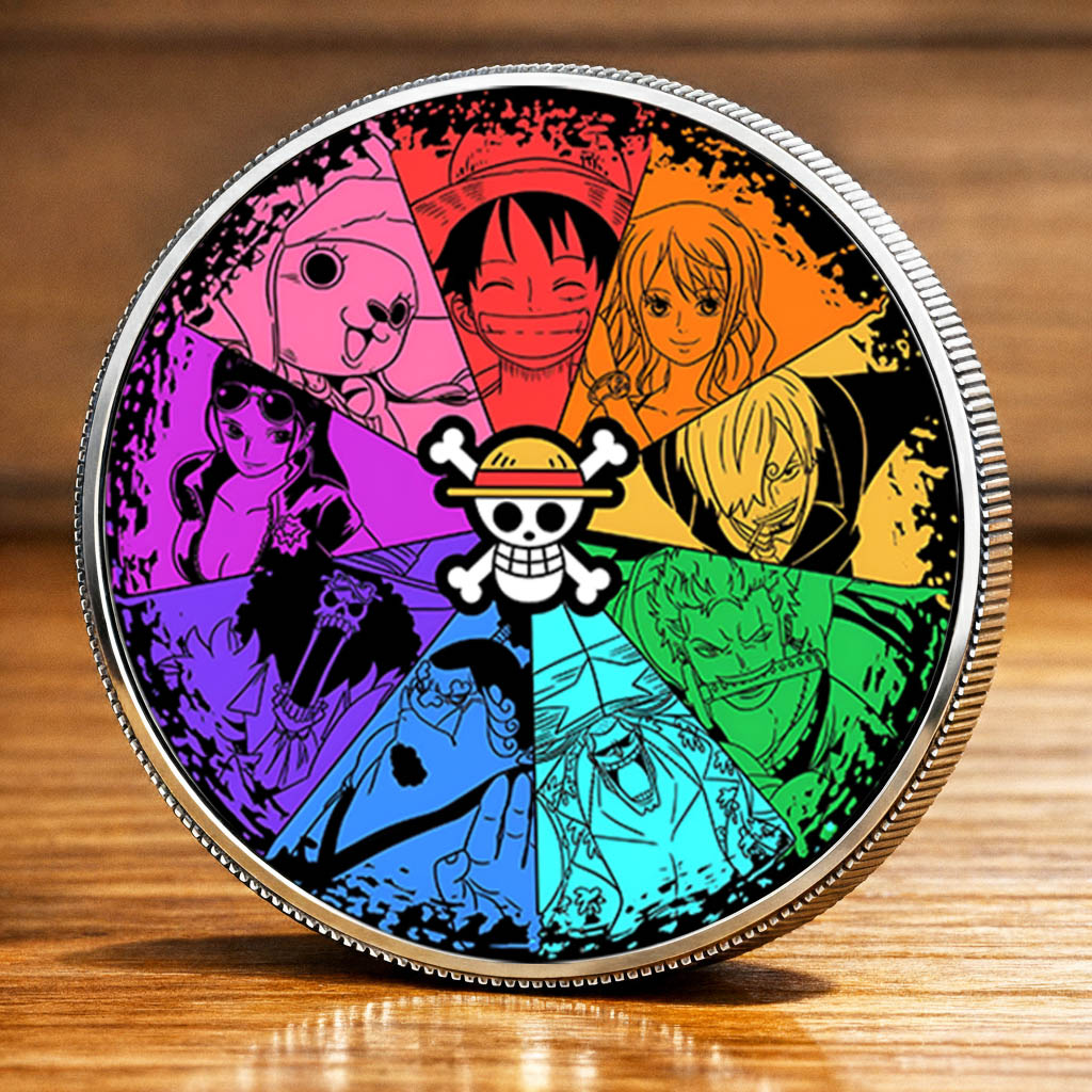 One Piece Printed Commemorative Coin