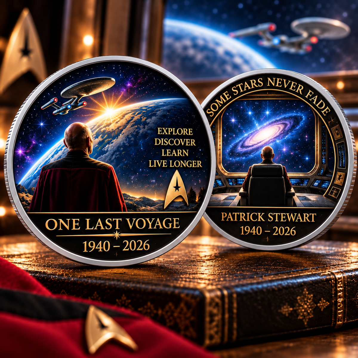 1940–2026 Memorial Printed Commemorative Coin