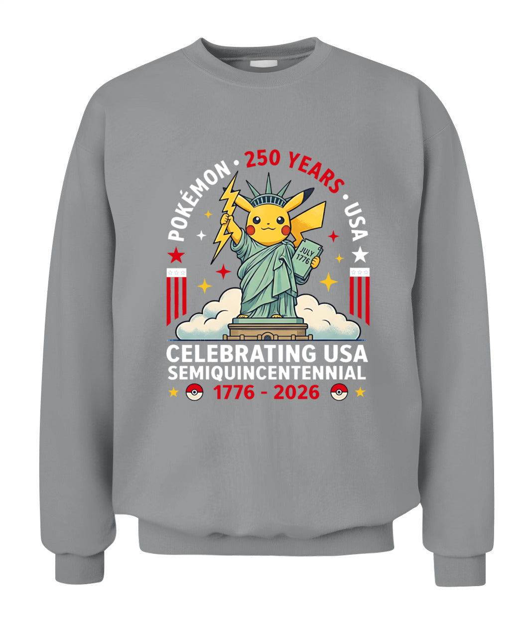 PKM 250 Years USA 1776–2026 Patriotic Printed Graphic Hoodie Sweatshirt T-Shirt
