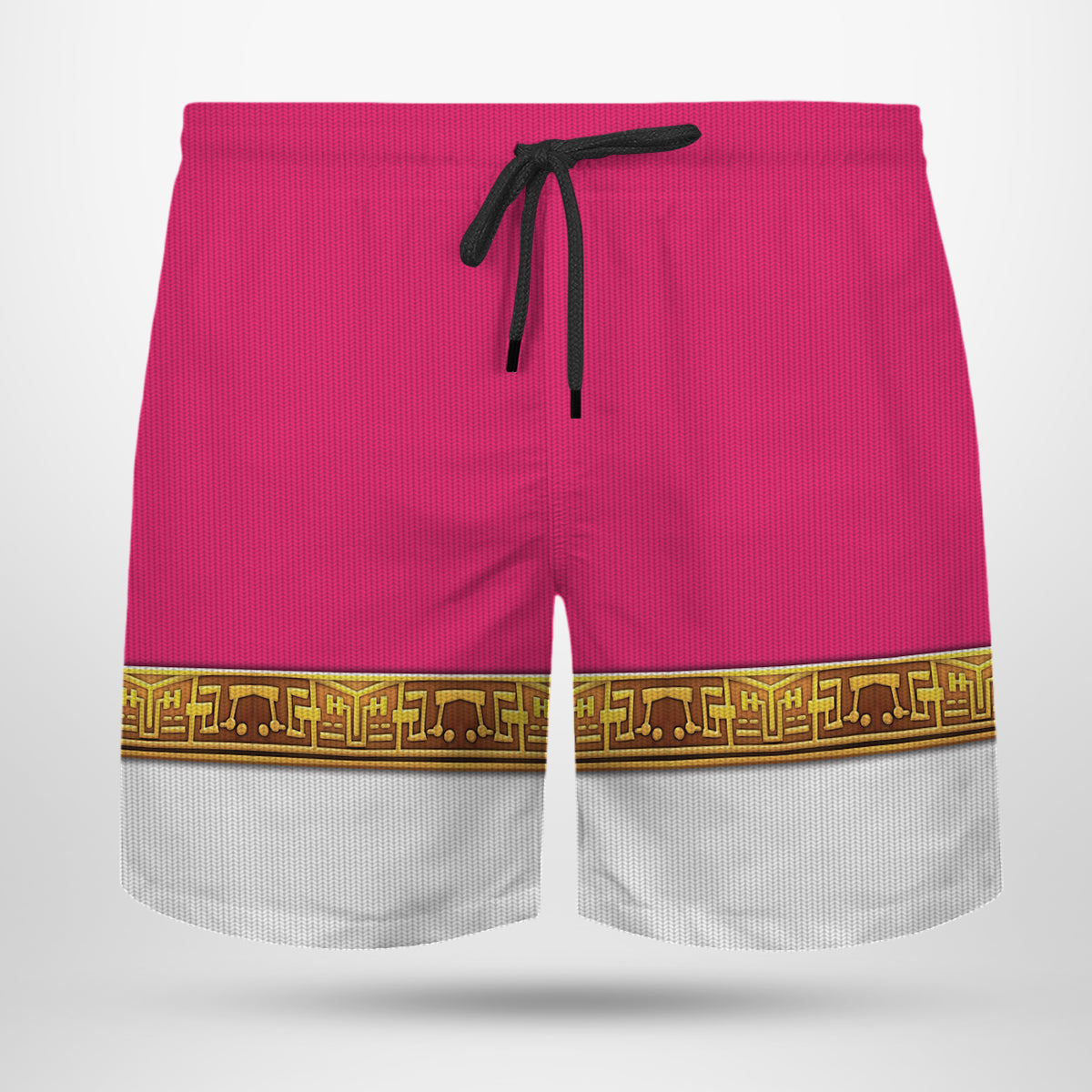 Pink Power Rangers Zeo Custom Men Shorts